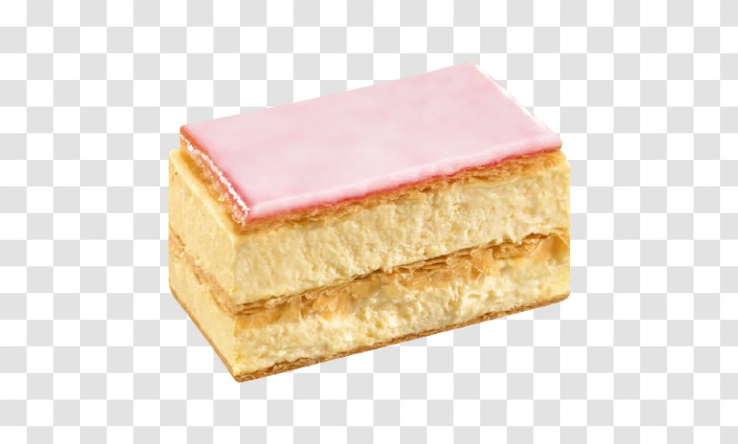 Mille-feuille Cremeschnitte Puff Pastry Torte Petit Four - Food - Cake Transparent PNG