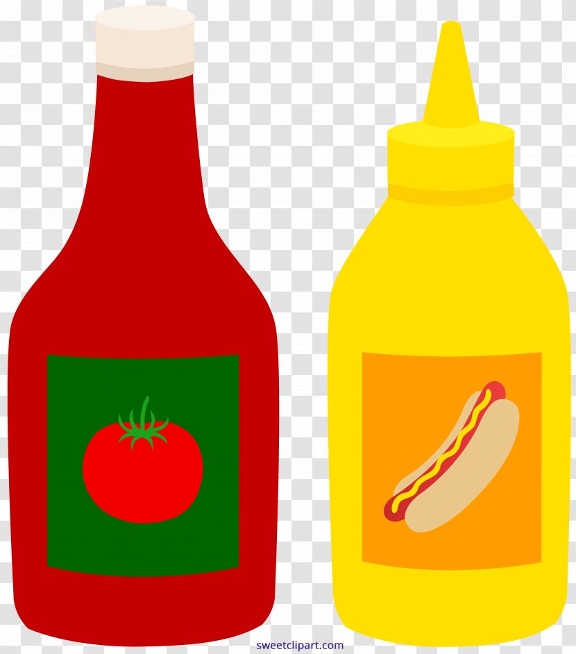 Ketchup Barbecue Sauce Hot Dog Clip Art - Mustard Seed Transparent PNG