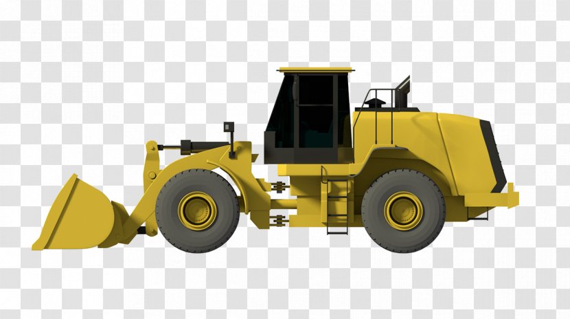 Bulldozer Machine Motor Vehicle Road Roller Transparent PNG