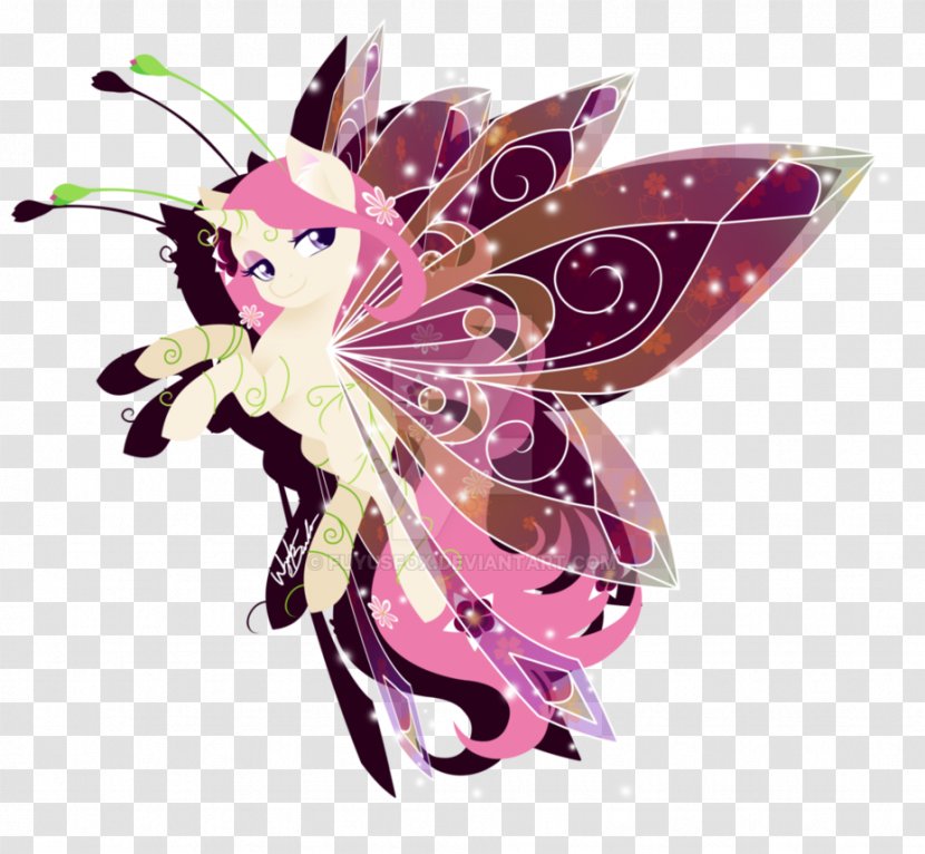 Fairy Insect Flowering Plant - Moths And Butterflies Transparent PNG