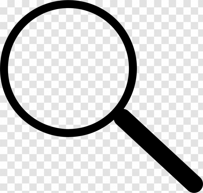 Magnifying Glass Zoom Lens Magnification - Tennis Racket Transparent PNG