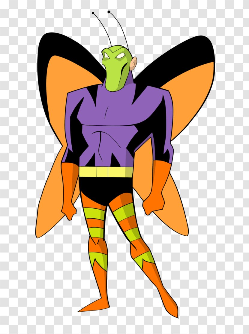 Killer Moth Batman R.I.P. Firefly Batgirl - Membrane Winged Insect - Teen Titans Transparent PNG