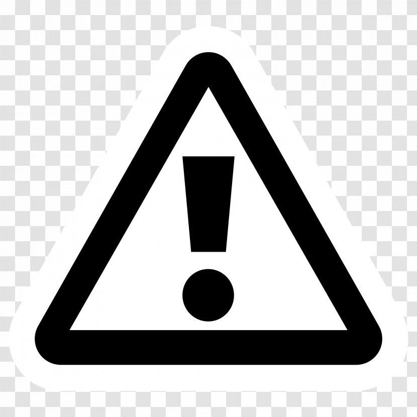 Symbol Clip Art - Triangle - Warning Signs Transparent PNG