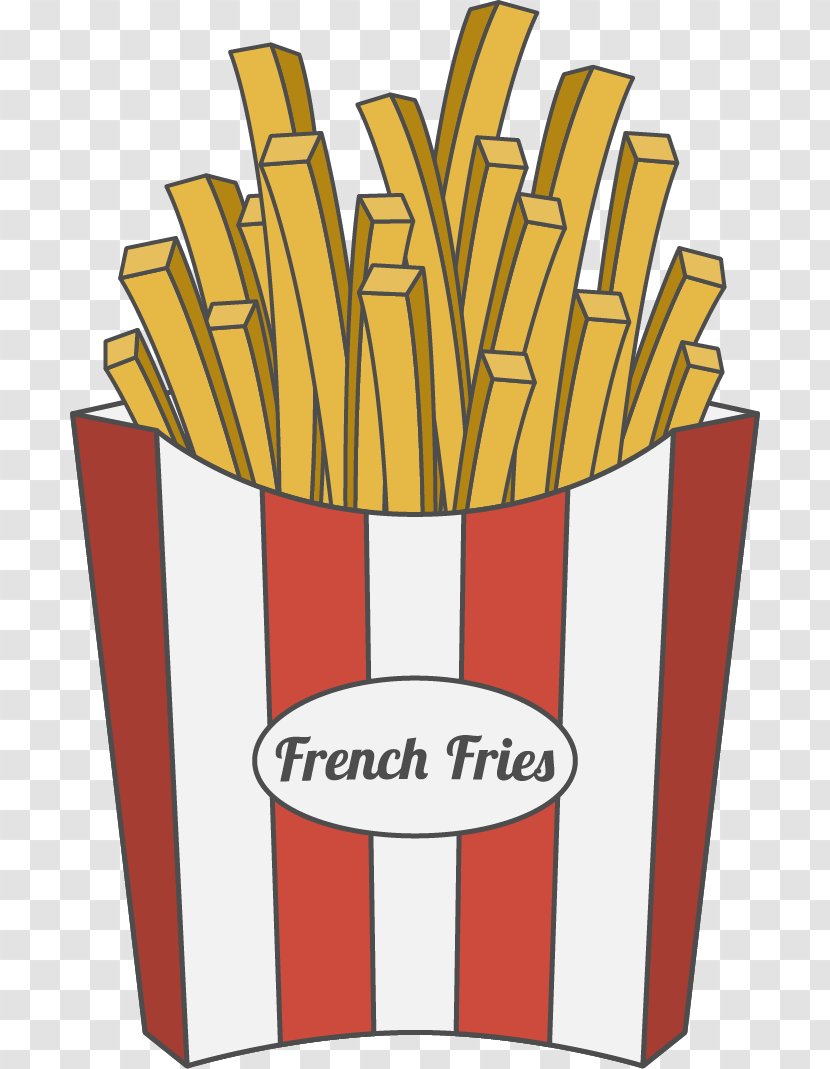 French Fries Fast Food Cuisine Royalty-free - Shutterstock - Vector Transparent PNG