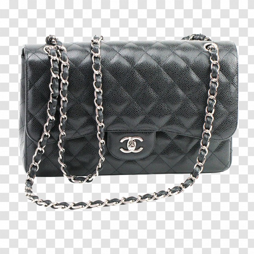 Chanel Handbag Fashion Designer - CHANEL Black Shoulder Bag Lingge Transparent PNG