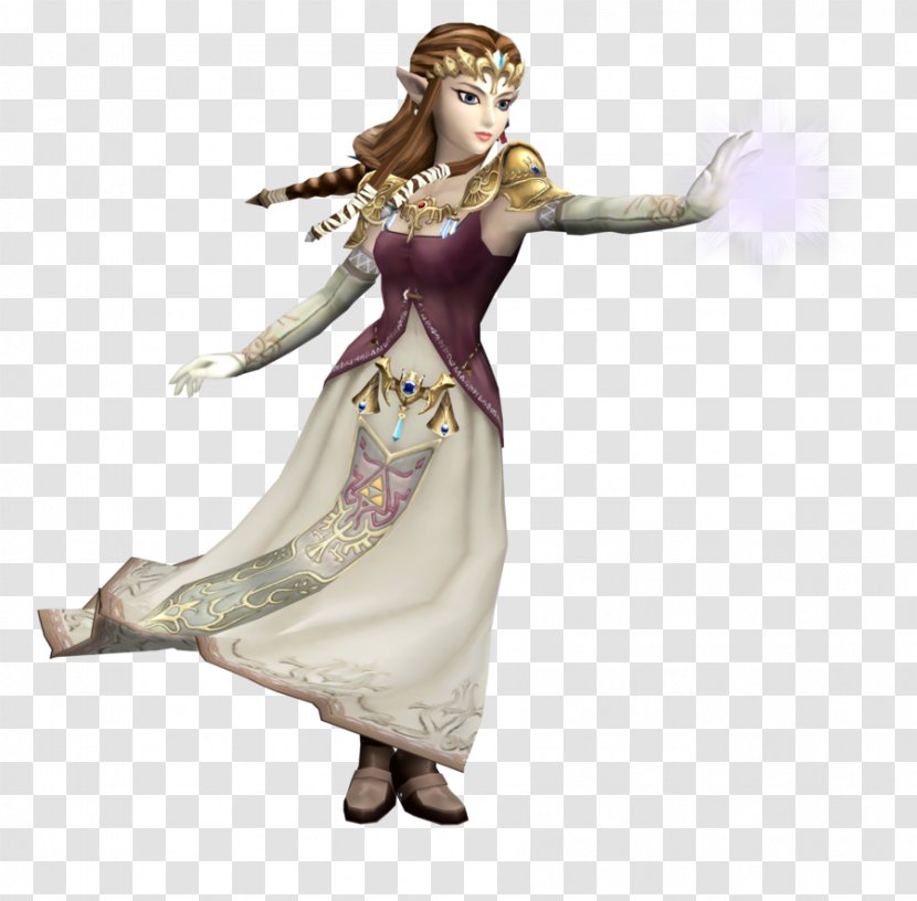 Super Smash Bros. For Nintendo 3DS And Wii U Brawl Melee Bayonetta Princess Zelda - Figurine Transparent PNG