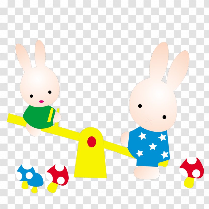 White Rabbit Easter Bunny Miffy - Jumpboard And Transparent PNG