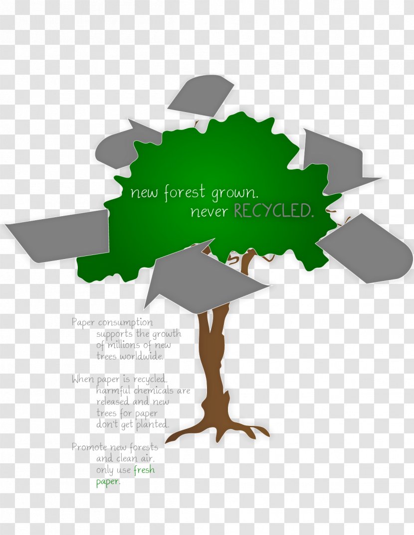 Diagram Brand - Green - Recycling Paper Transparent PNG