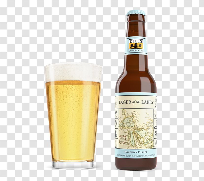 Wheat Beer Lager Ale Pilsner Bell's Brewery - Brewing Grains Malts Transparent PNG