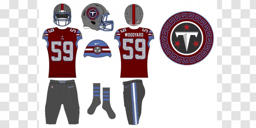 Tennessee Titans Jacksonville Jaguars NFL Uniform Jersey - Brand Transparent PNG