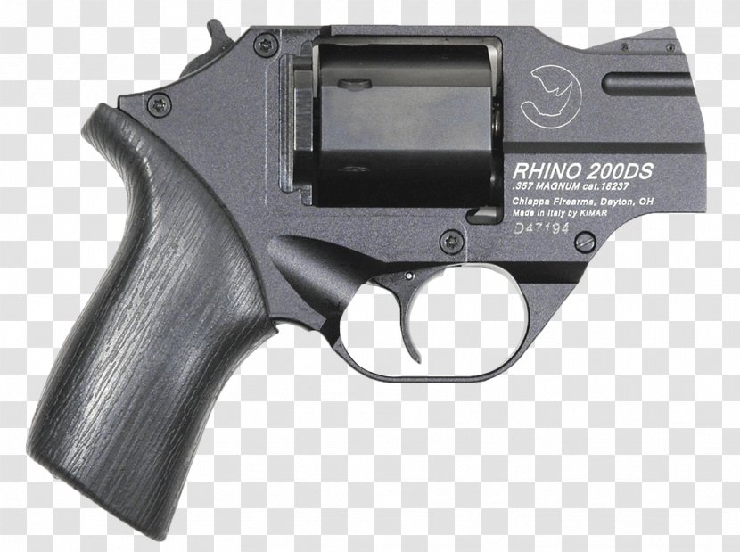 Chiappa Rhino Revolver Firearms .357 Magnum - Gun Transparent PNG