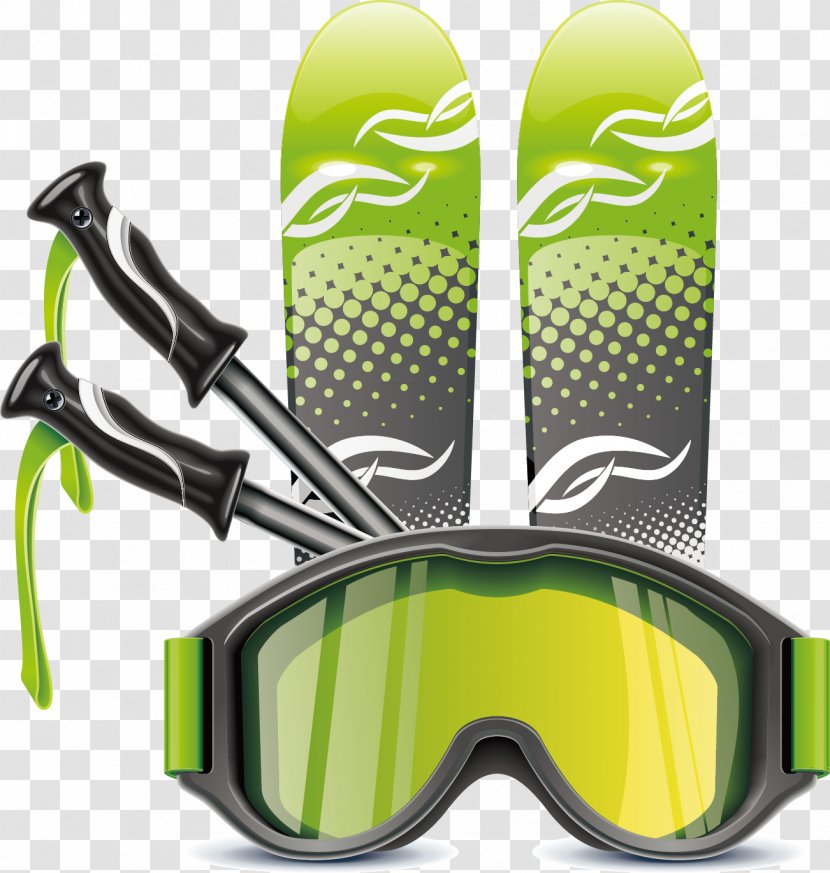 Sport Racket Icon - Glasses - Green Sports Equipment Eye Protection Elements Transparent PNG