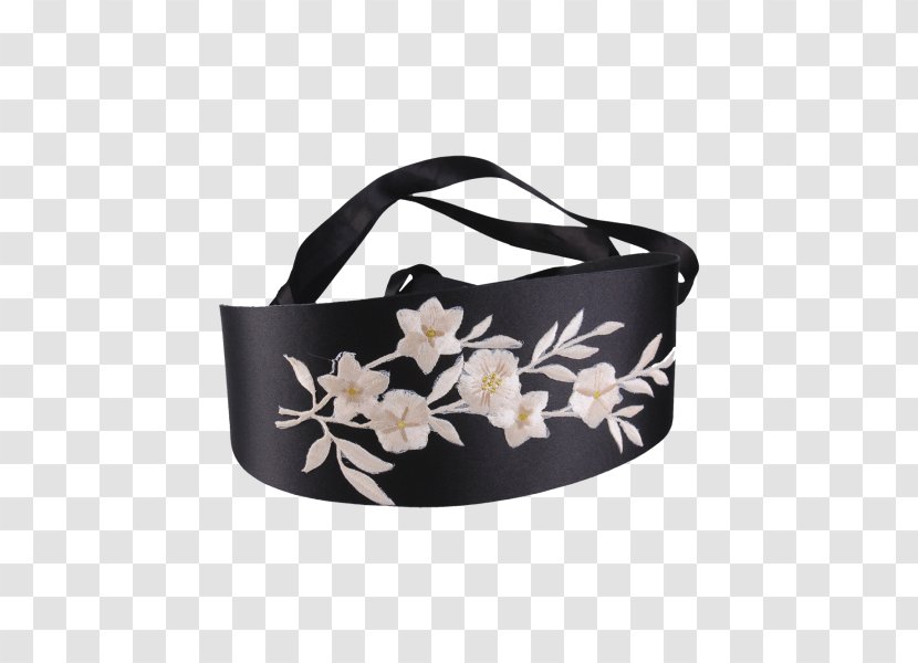 Handbag Belt Off-White Chinoiserie Corset - Silk Transparent PNG