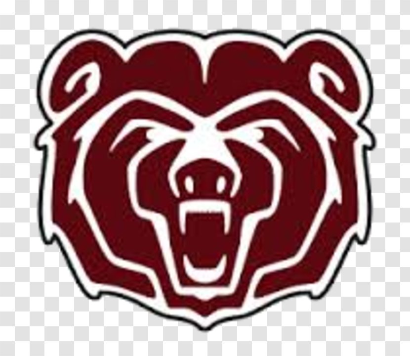 Missouri State University Bears Men's Basketball Football Soccer Ice - Cartoon Transparent PNG