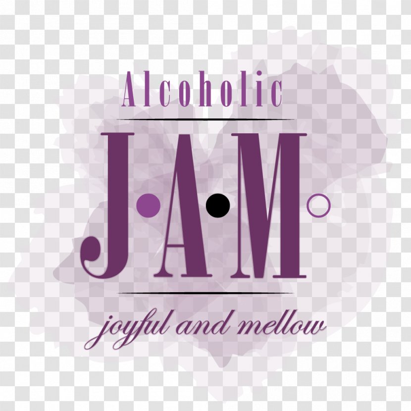 Joyful And Mellow Alcoholic Spreads Wine Jam Gin Drink - Magenta Transparent PNG