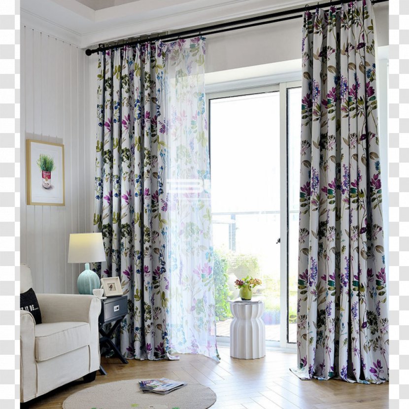 Curtain Window Living Room Bedroom Textile - Blackout Transparent PNG