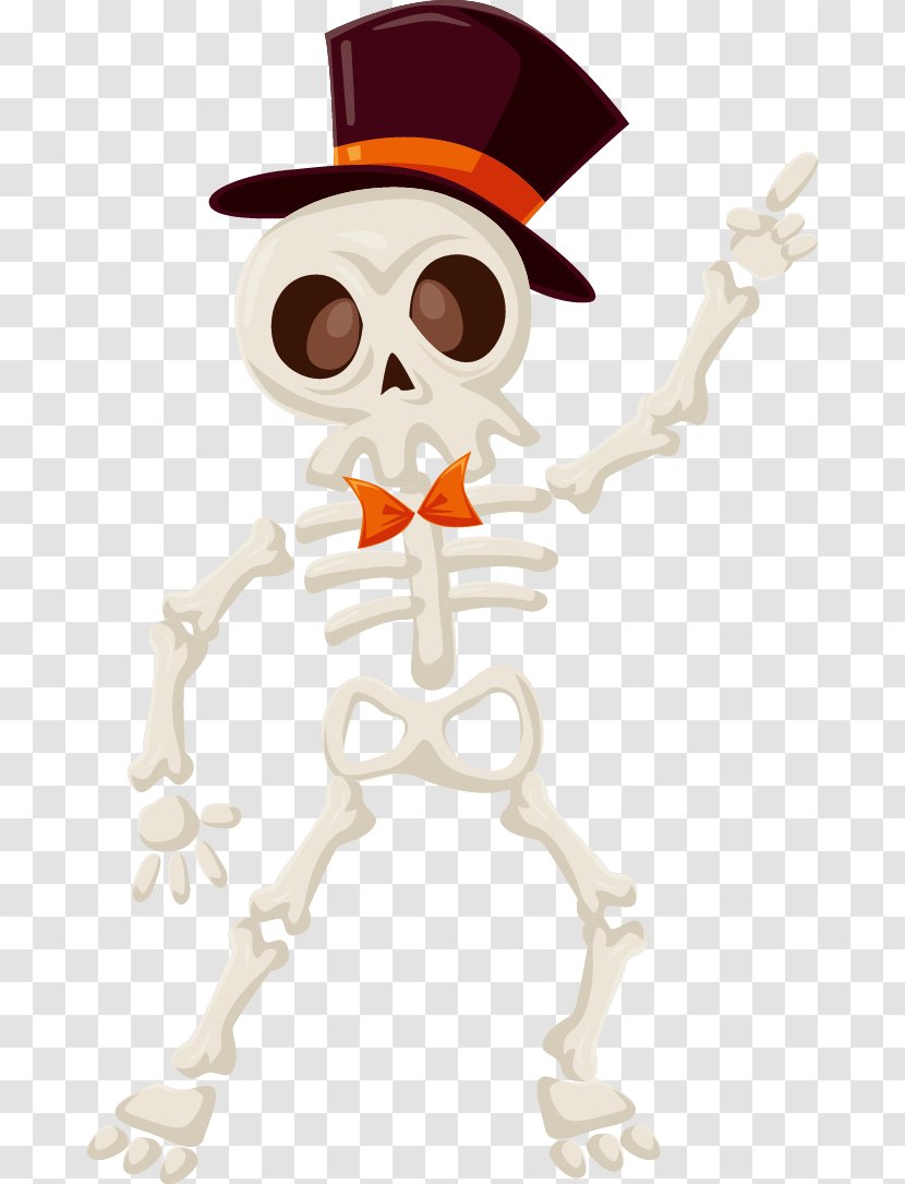 Calavera Halloween Skeleton - Skull Transparent PNG