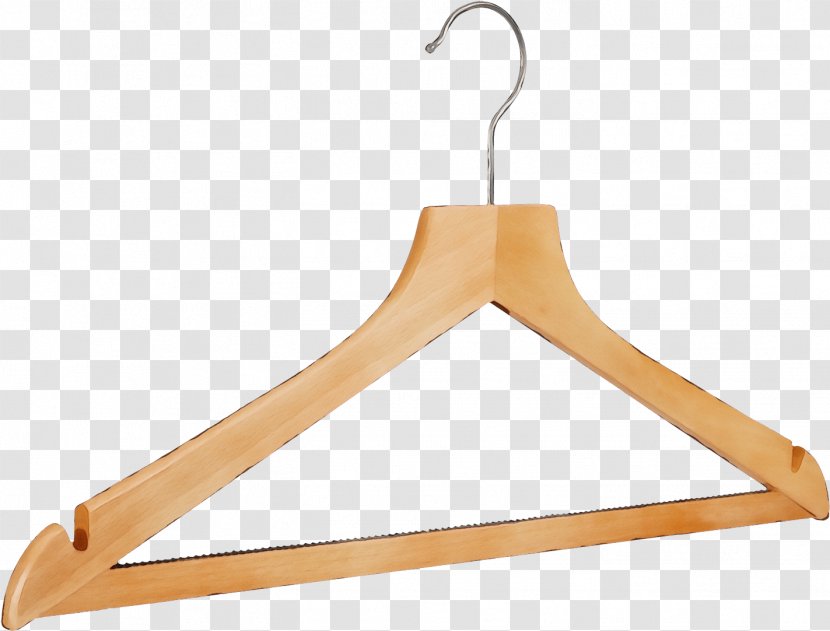 Clothes Hanger Triangle Wood Light Fixture Lamp - Watercolor Transparent PNG
