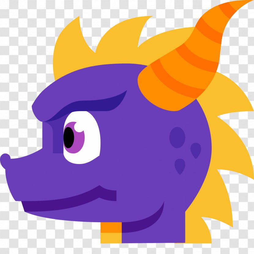 Dragon Background - Spyro The - Smile Violet Transparent PNG