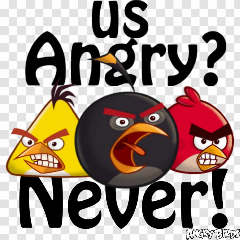 Printed T-shirt Angry Birds Friends Fight! Art - Beak Transparent PNG