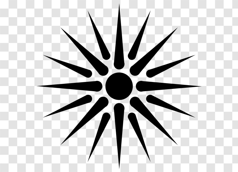 Vergina Sun Republic Of Macedonia Argead Dynasty - Symbol - Rim Transparent PNG