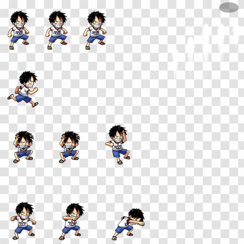 One Piece Treasure Cruise Monkey D. Luffy Sprite - Technology Transparent PNG