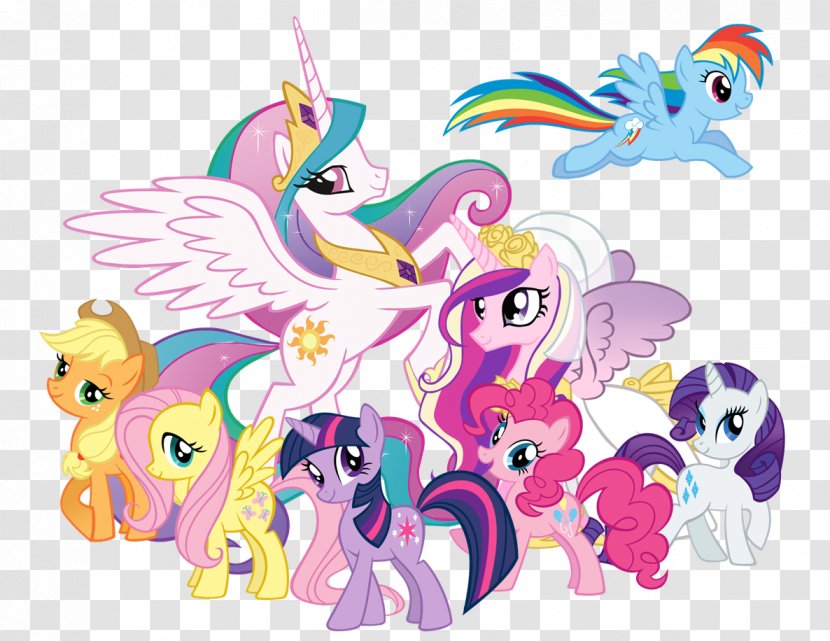 Rainbow Dash Rarity Pinkie Pie Pony T-shirt - Art - My Little Transparent PNG