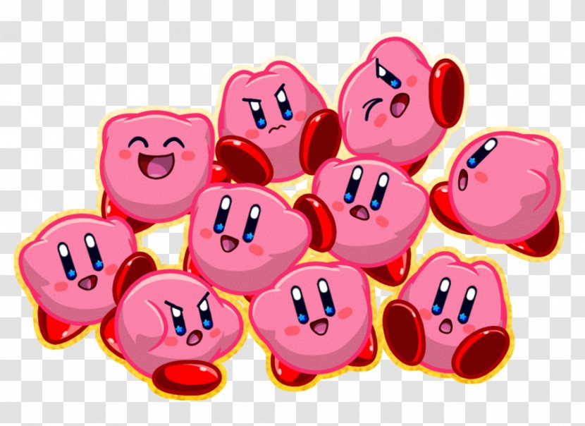 Kirby Video Game Super Smash Bros. Nintendo - Pink Transparent PNG