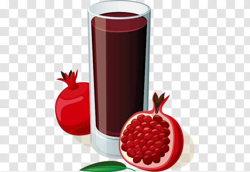 Pomegranate Juice Smoothie Fruit - Cocktail Transparent PNG