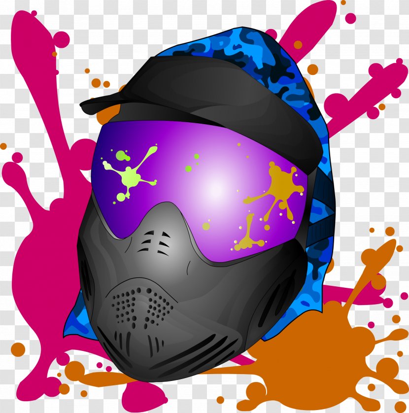 Paintball Clip Art - Animation - Interactive Vector Transparent PNG