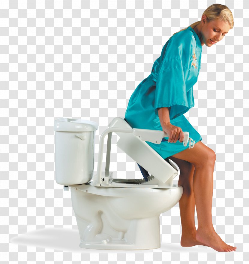 Toilet & Bidet Seats Chair Seat Riser - Flush Transparent PNG