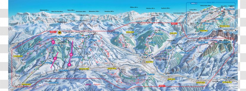 Gstaad Swiss Alps Rougemont Ski Resort Skiing - Ecosystem Transparent PNG