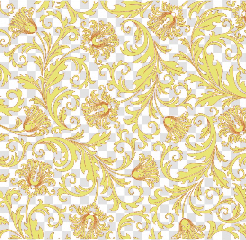 Yellow Vine Computer File - Flower Transparent PNG