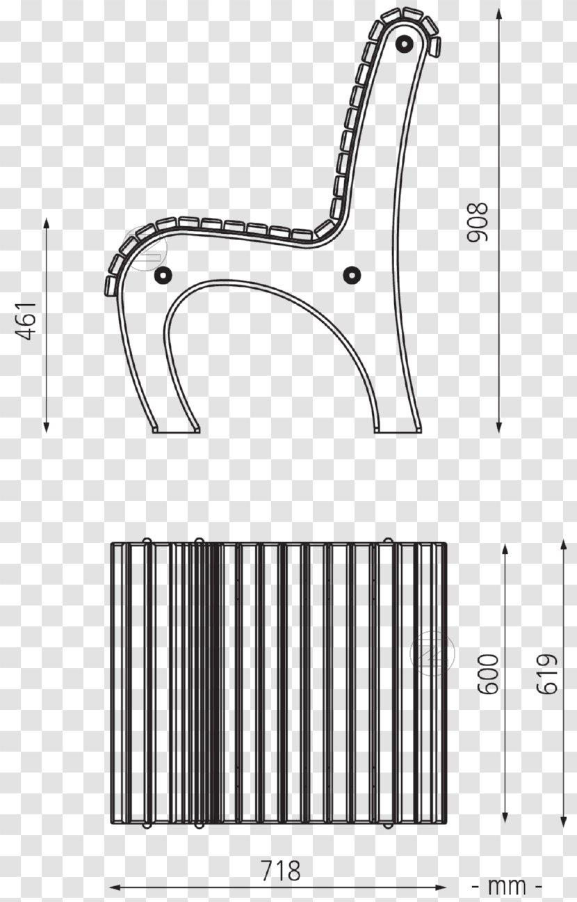 Door Handle Drawing Line /m/02csf - Black And White Transparent PNG