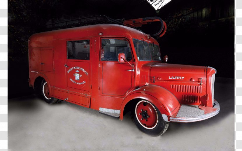 Vintage Car Museum Of Fire Brigade France Laffly Truck Transparent PNG