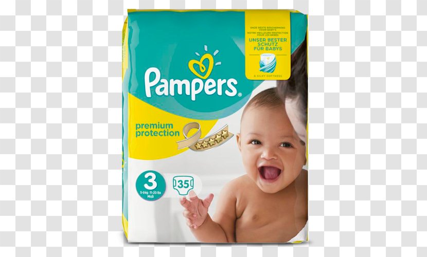 Diaper Infant Pampers Baby 96 Nappies Dry Size Mega Plus Pack - Brand - Child Transparent PNG