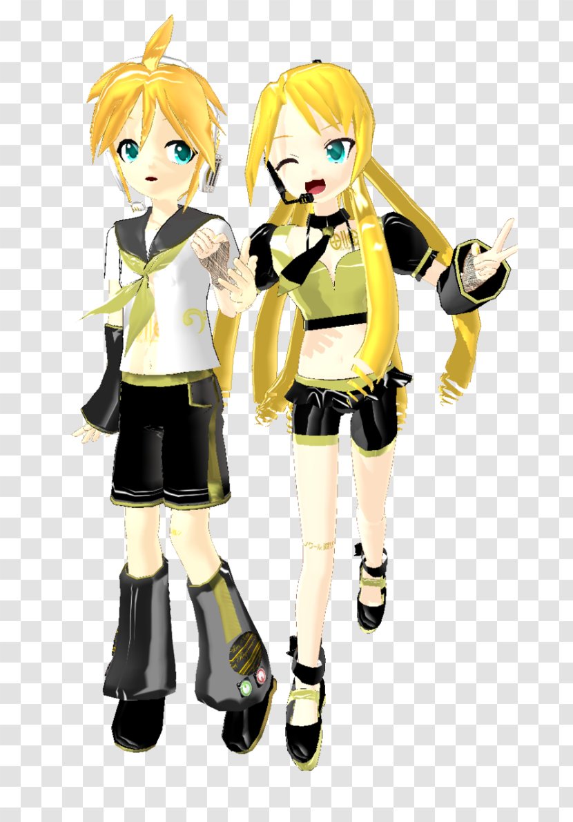 Kagamine Rin/Len Vocaloid Kaito ピアプロ Hatsune Miku - Tree - Waiting Transparent PNG