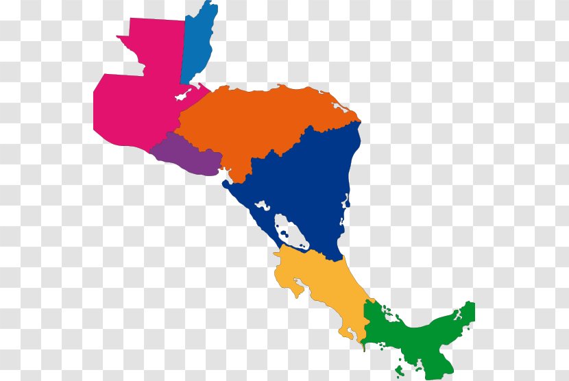 Central America Map Stock Photography - Area Transparent PNG