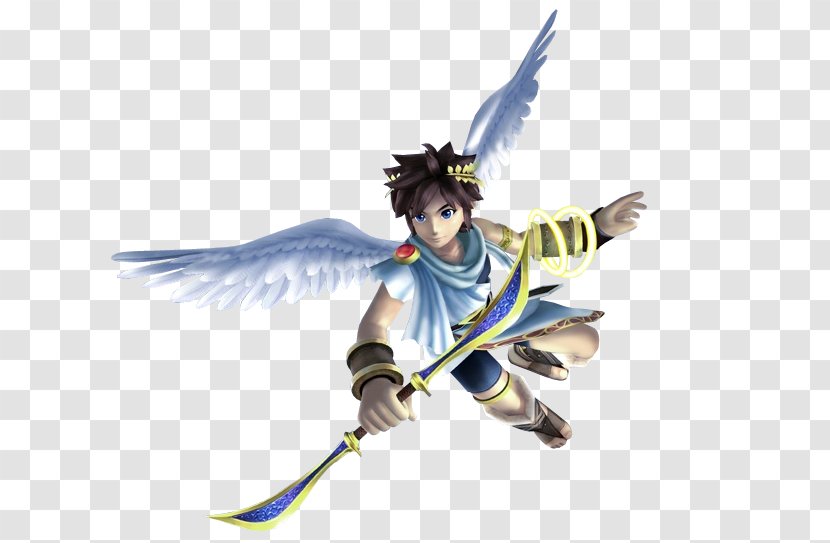 Super Smash Bros. Brawl Melee Kid Icarus Mario - Pitbull Transparent PNG