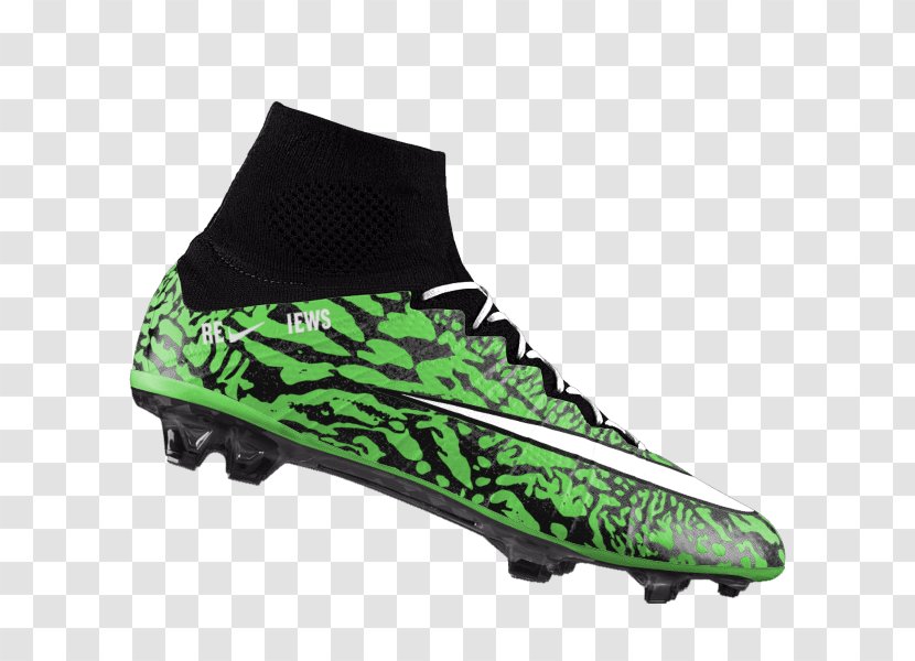 Nike Mercurial Vapor Football Boot Cleat Tiempo - Running Shoe - Blue Soccer Ball 2015 Transparent PNG