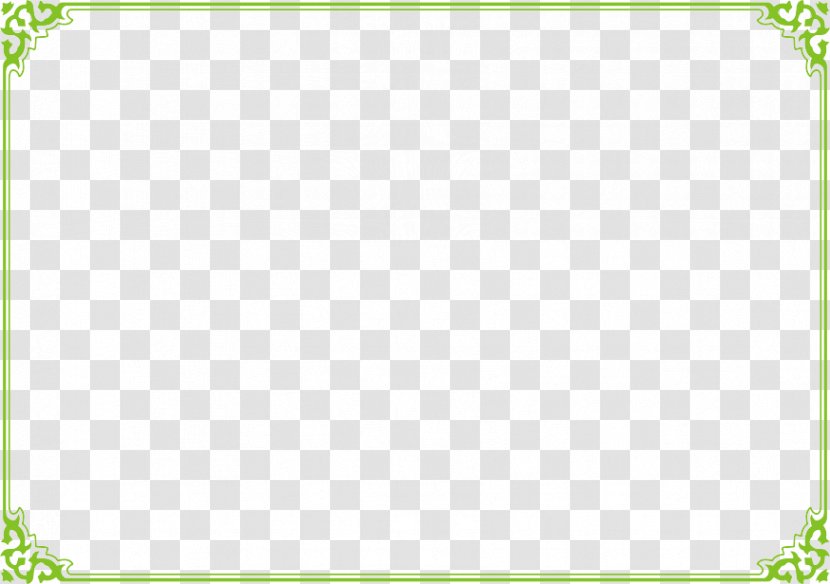 Green Area Pattern - Rectangle - Frame Transparent PNG