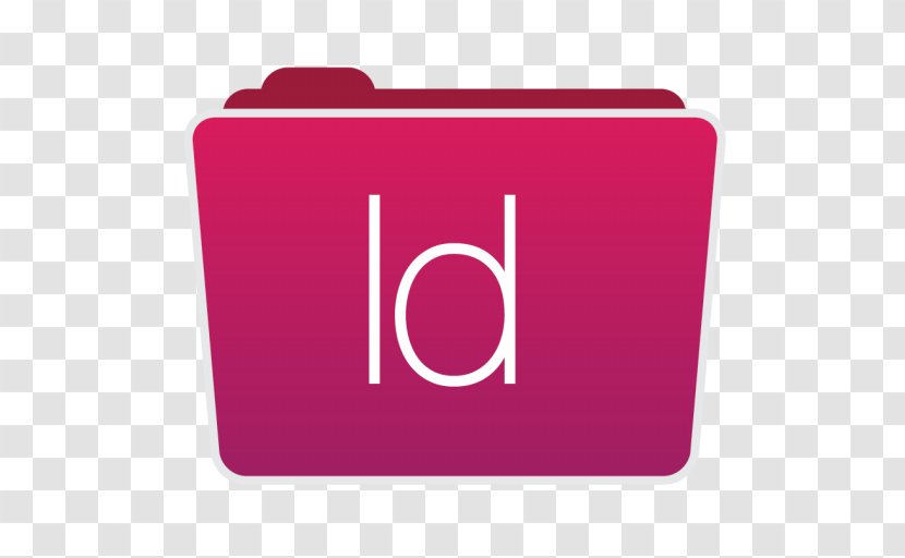 Pink Brand Rectangle - Adobe Dreamweaver - Indesign Folder Transparent PNG