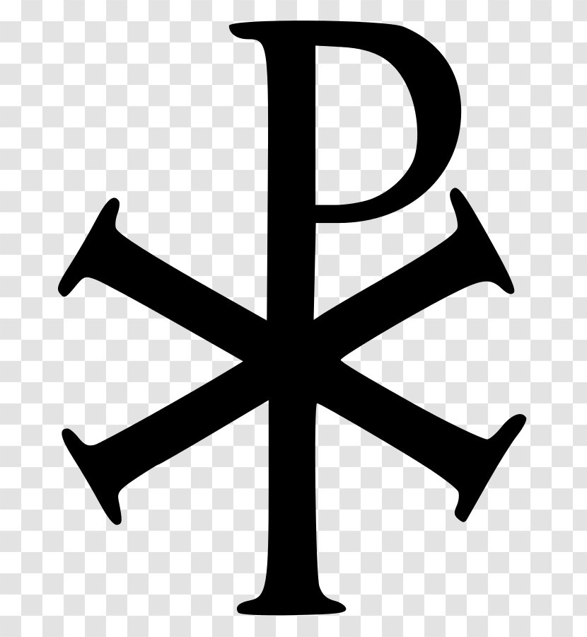 Chi Rho Labarum Christian Symbolism Christianity - Greek Alphabet - Symbol Transparent PNG