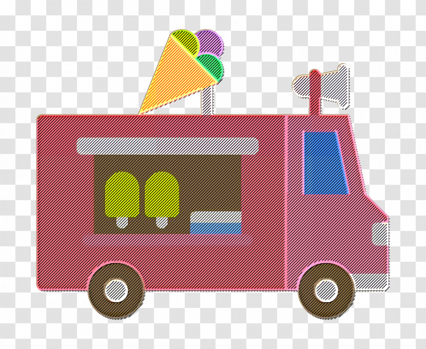 Ice Cream Icon Ice Cream Truck Icon Truck Icon Transparent PNG