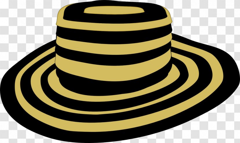 Sombrero Vueltiao Clip Art - Scalable Vector Graphics - Hand-painted Striped Hat Transparent PNG