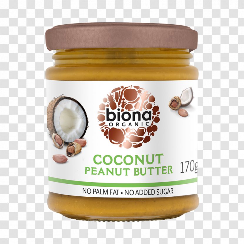 Organic Food Coconut Oil Peanut Butter Ingredient Transparent PNG