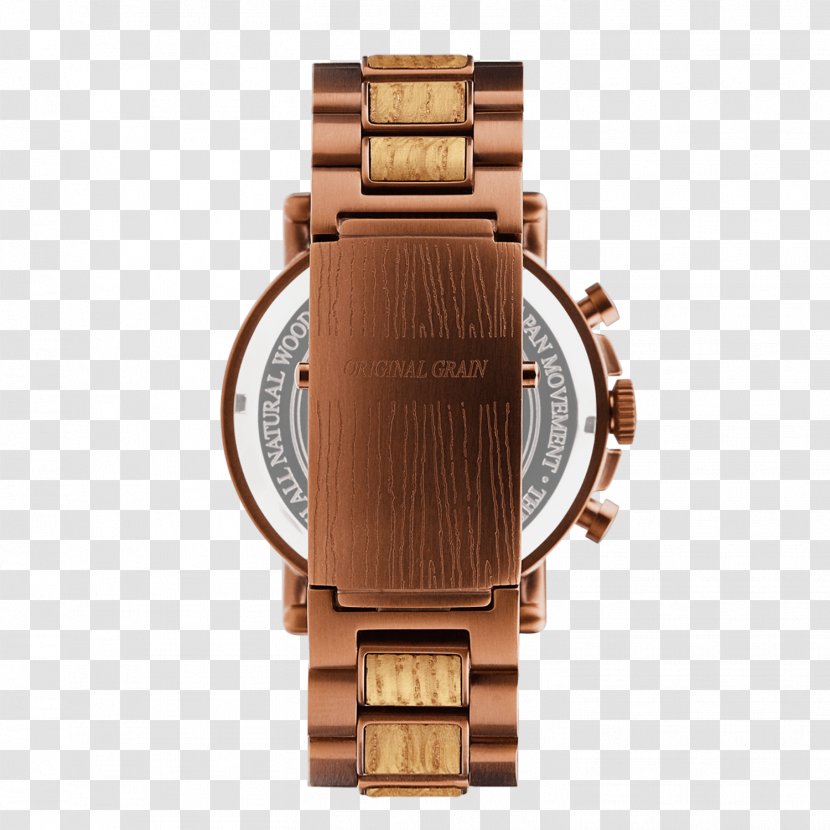 Original Grain Watches Alterra Chronograph Watch Strap Clock - Metal Transparent PNG