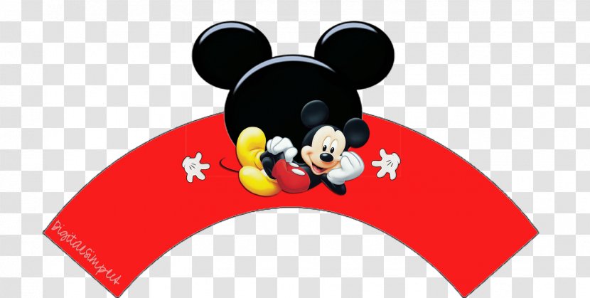 Mickey Mouse Minnie Epic 2: The Power Of Two Stencil - Black And White Transparent PNG