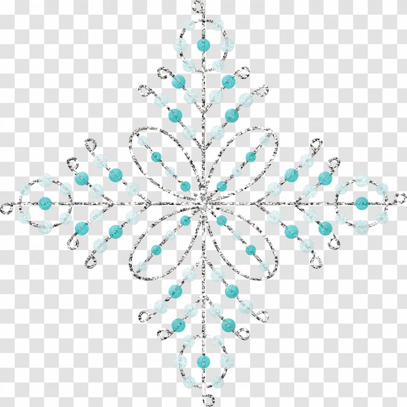 Beadwork Download Designer - Body Jewelry - Beads Snowflake Transparent PNG