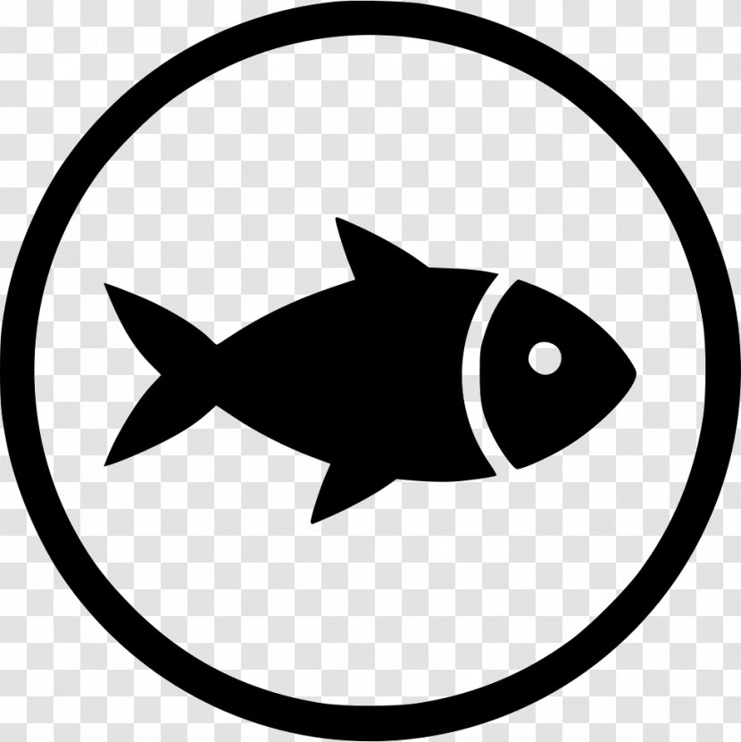 Fish Art - Black And White Transparent PNG